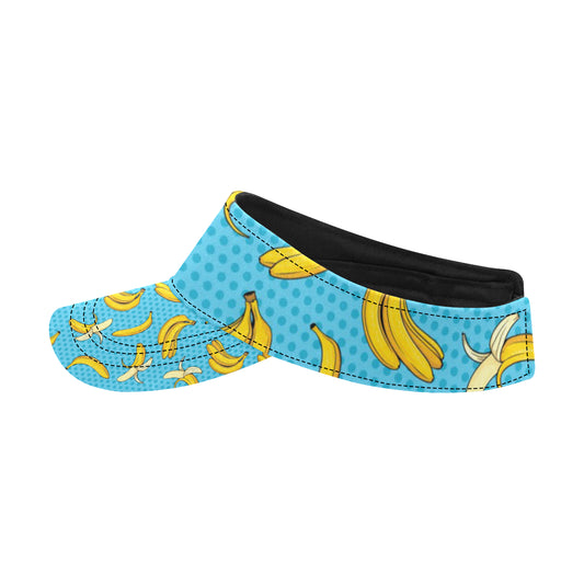 Banana Pattern Print Design BA08 Unisex Sun Visor