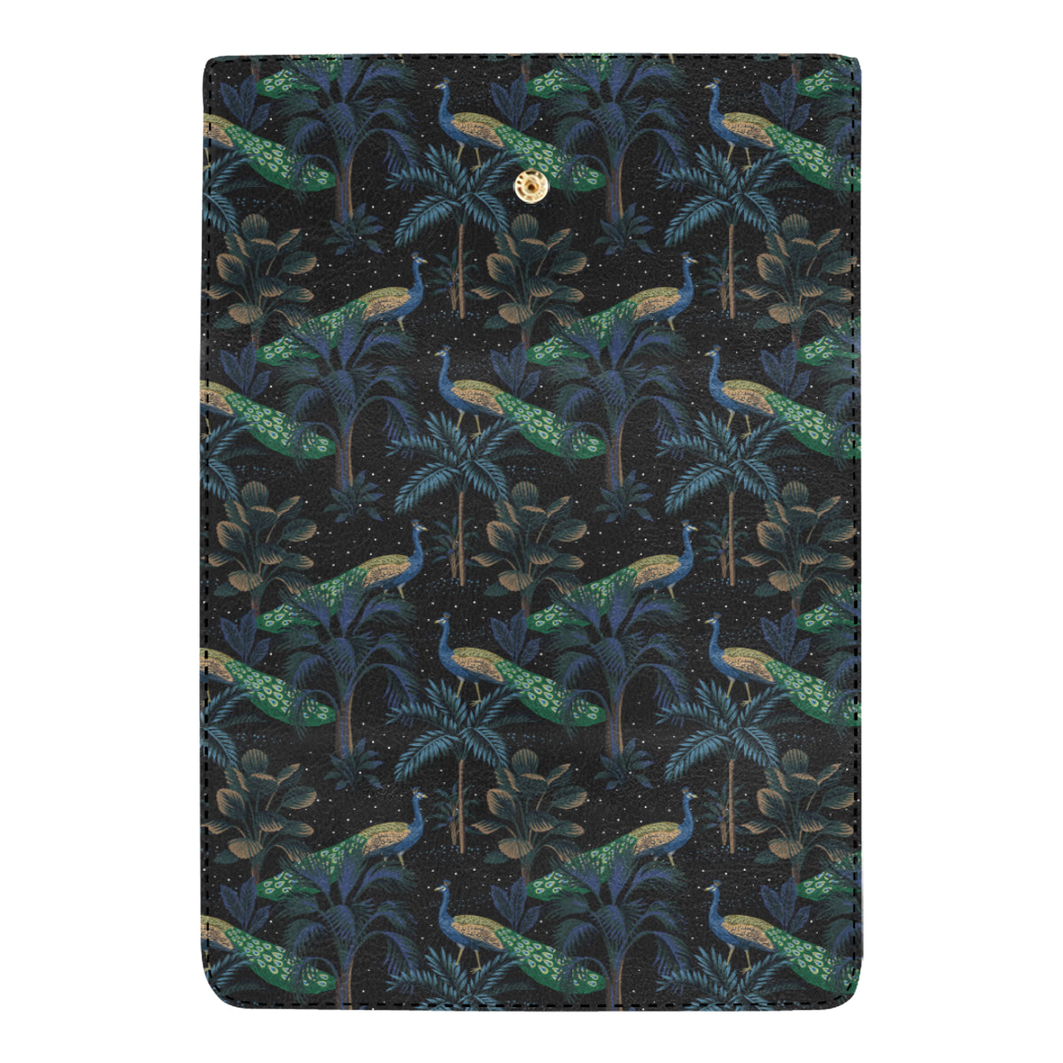 Rainforest Peacock Pattern Print Design A04 Women's Trifold Wallet