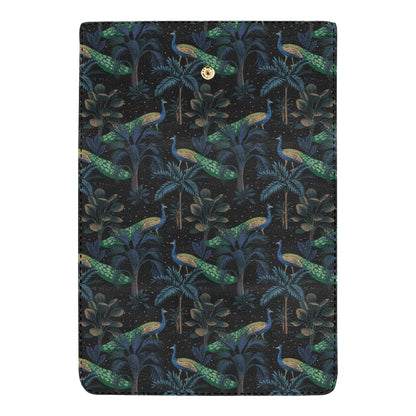 Rainforest Peacock Pattern Print Design A04 Women's Trifold Wallet