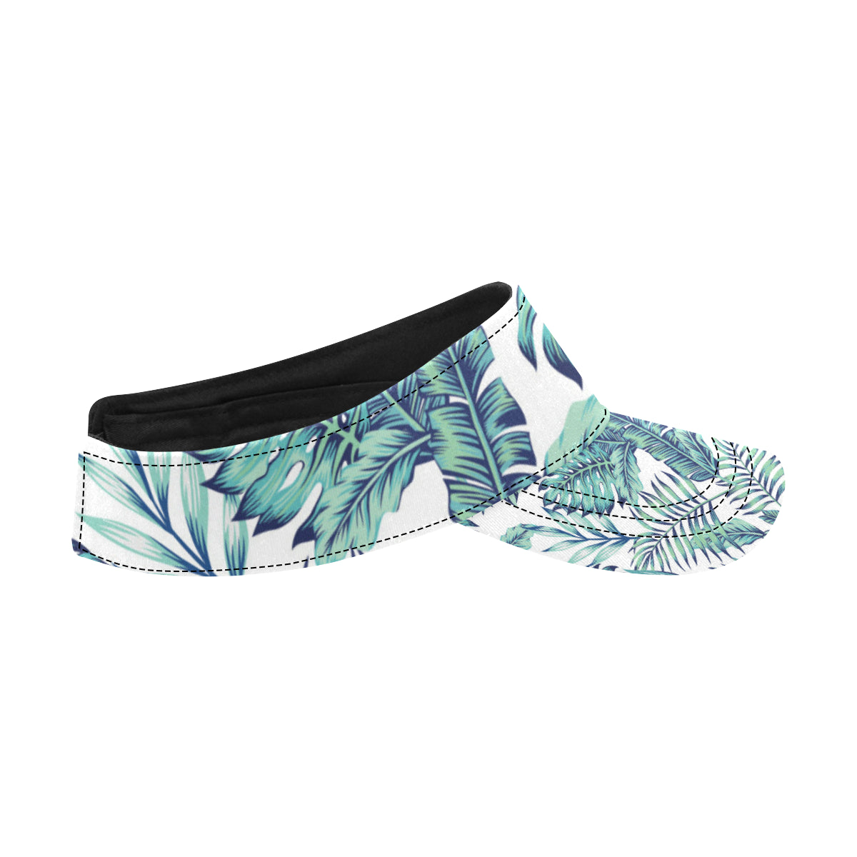 Pattern Tropical Palm Leaves Unisex Sun Visor