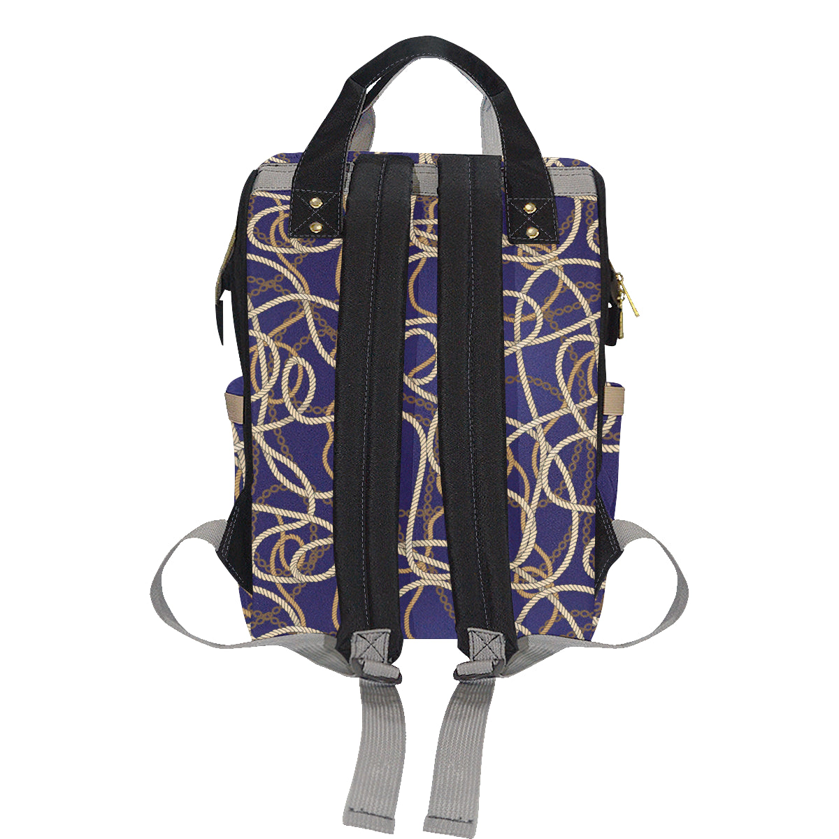 Rope Pattern Print Design A01 Diaper Bag Backpack
