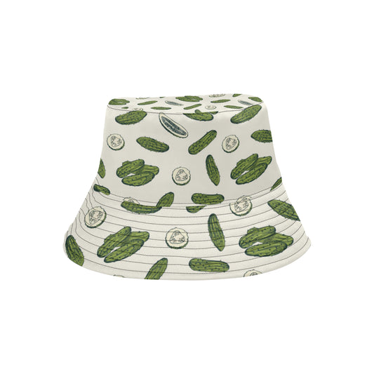 Cucumber Pattern Print Design CC05 Unisex Bucket Hat