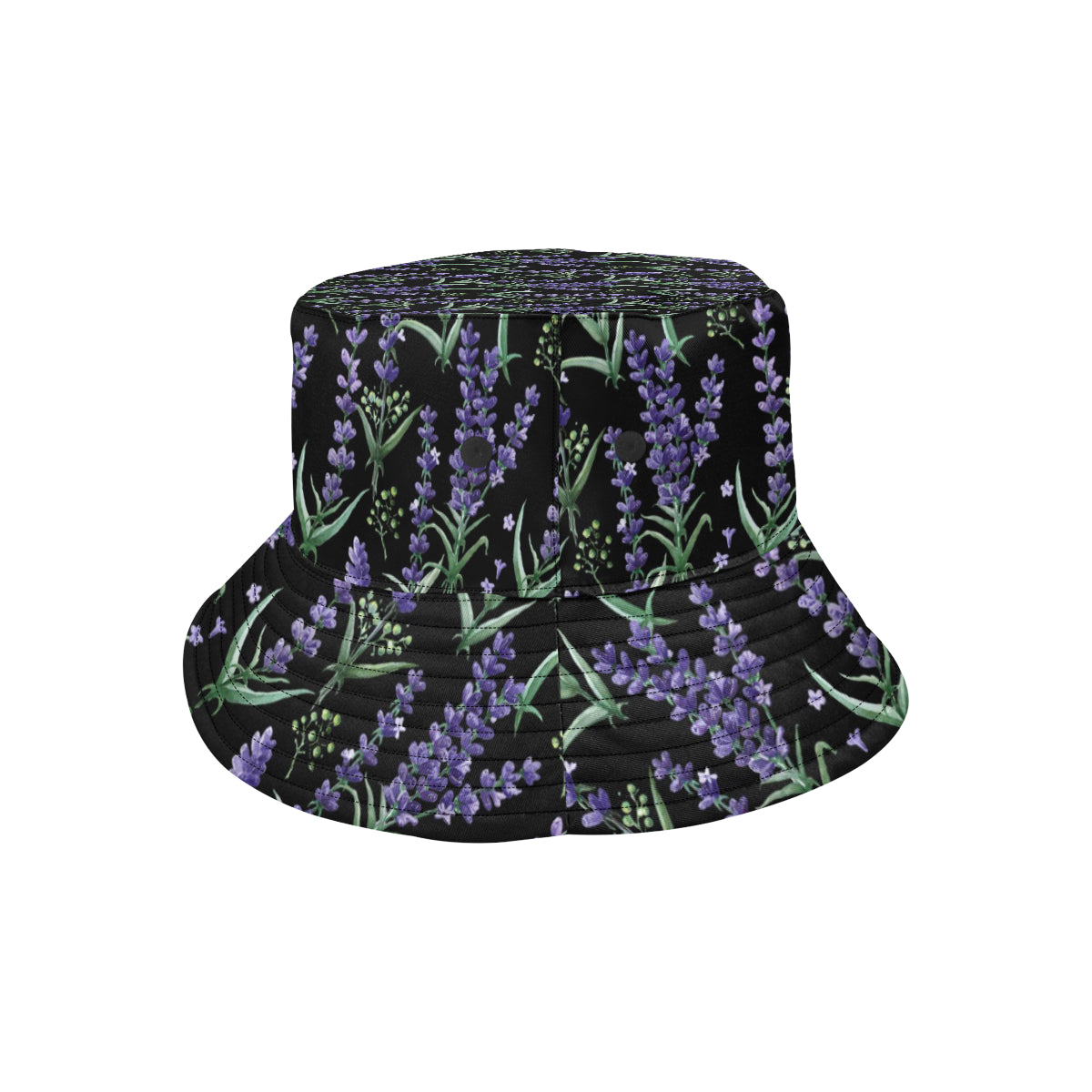 Lavender Pattern Print Design LV01 Unisex Bucket Hat