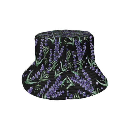 Lavender Pattern Print Design LV01 Unisex Bucket Hat