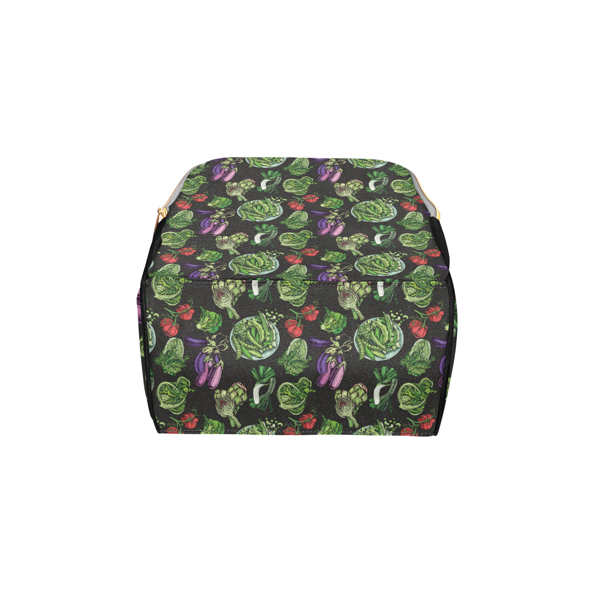 Lettuce Pattern Print Design 01 Diaper Bag Backpack