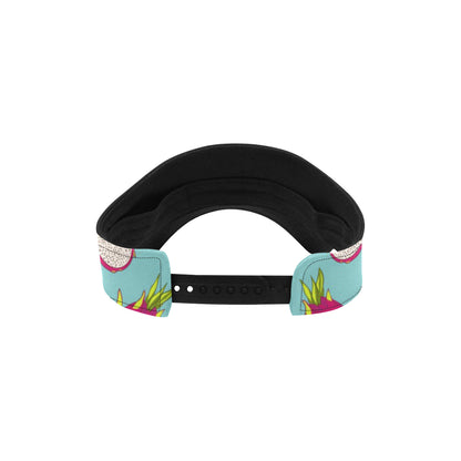 Dragonfruit Pattern Print Design DF01 Unisex Sun Visor