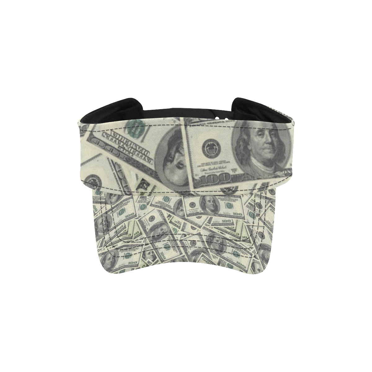 Dollar Pattern Print Design DO02 Unisex Sun Visor