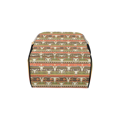 American indian Skull Animal Diaper Bag Backpack