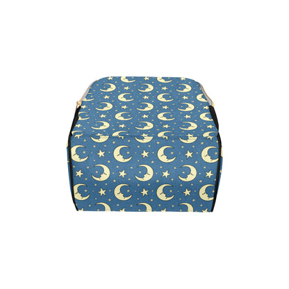 Moon Night Pattern Print Design 03 Diaper Bag Backpack