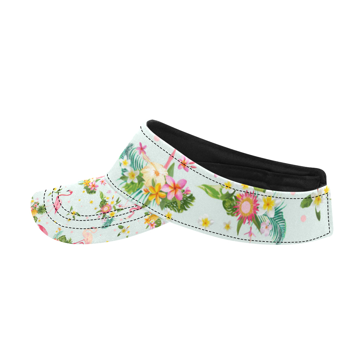 Flamingo Sweet Pattern Unisex Sun Visor
