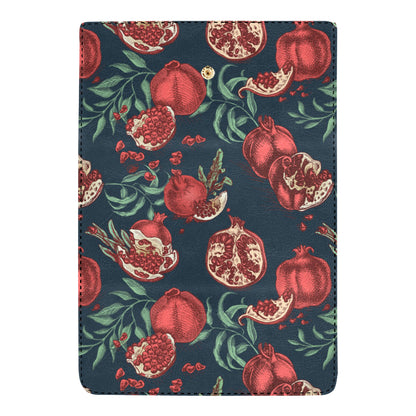 Pomegranate Pattern Print Design PG04 Women's Trifold Wallet