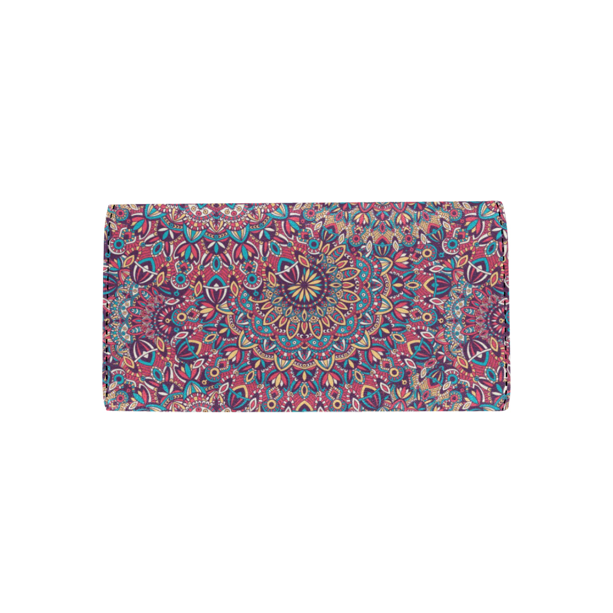 Boho Pattern Print Design 05 Women's Trifold Wallet