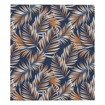 Tropical Flower Pattern Print Design TF07 Premium Quilt