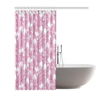 Magnolia Pattern Print Design MAG05 Shower Curtain