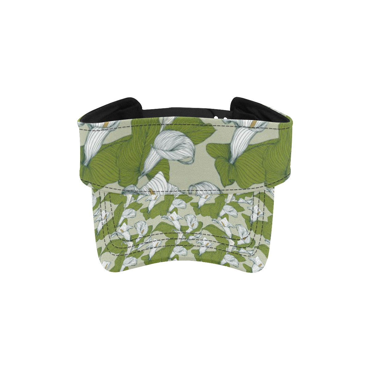 Lily Pattern Print Design LY08 Unisex Sun Visor