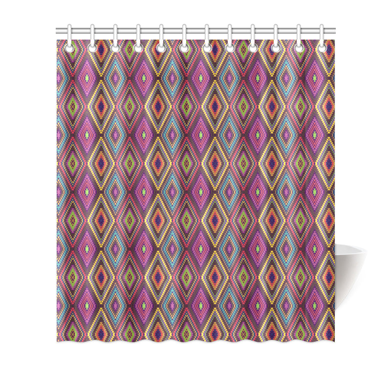 Southwestern Print Shower Curtain