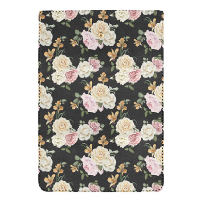 Rose Pattern Print Design A01 Women's Trifold Wallet