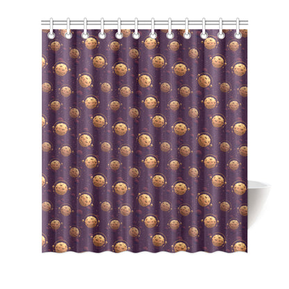 Cookie Pattern Print Design 03 Shower Curtain