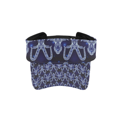 Capricorn Zodiac Pattern Print Design 03 Unisex Sun Visor