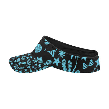 Beach Scene Pattern Print Design 03 Unisex Sun Visor