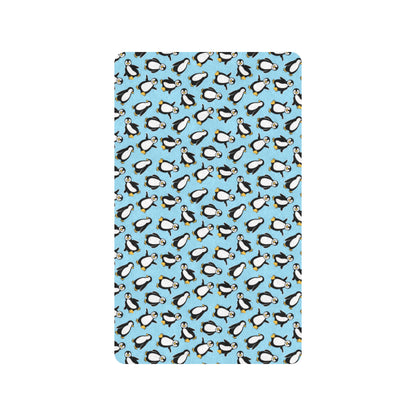 Penguin Happy Print Rubber Doormat