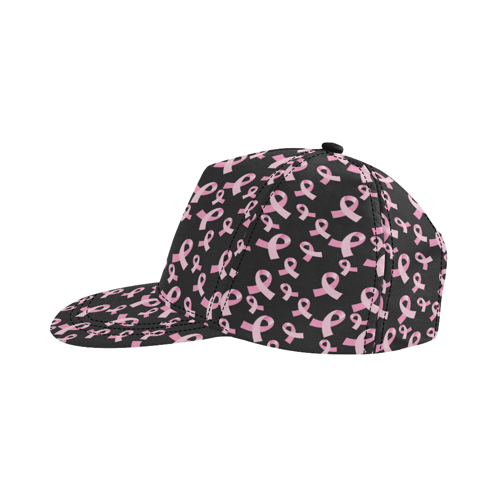 Breast Cancer Awareness Design Snapback Cap