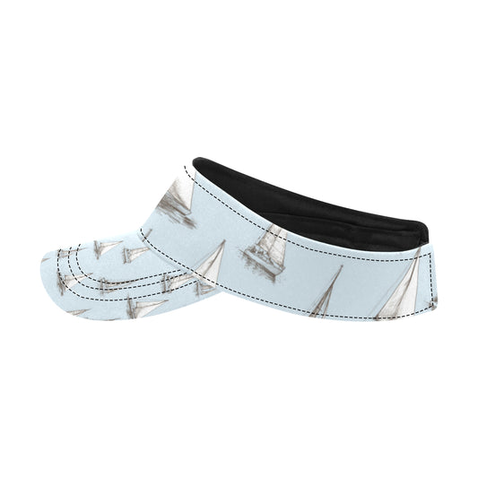 Sailing Ships Pattern Print Design A01 Unisex Sun Visor
