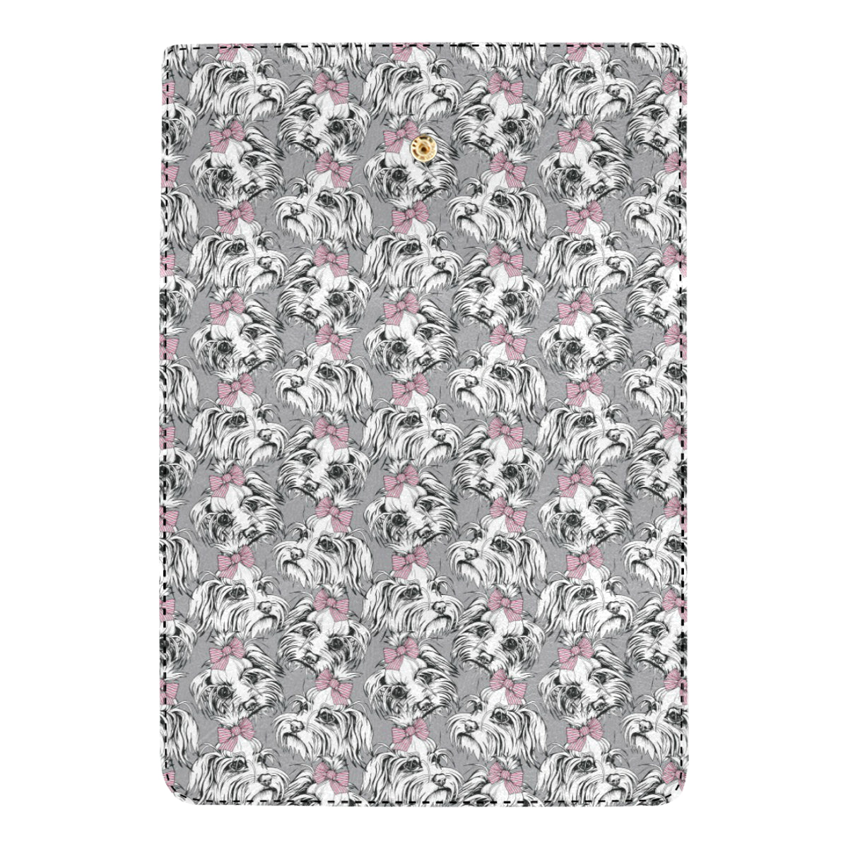 Maltese Pattern Print Design 01 Women's Trifold Wallet