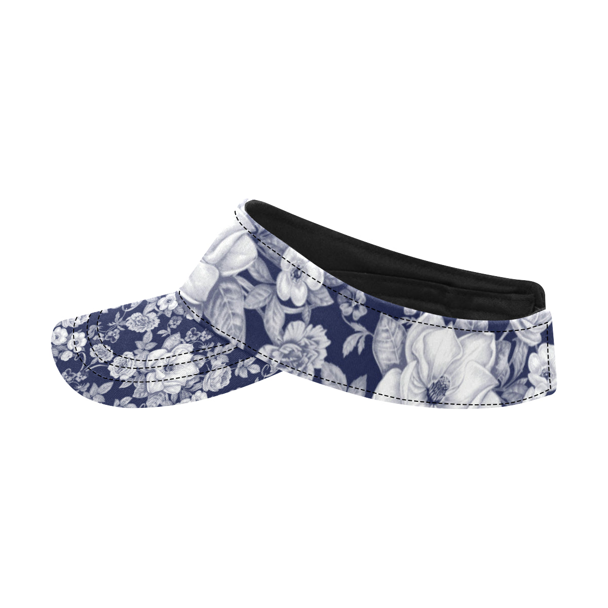 Floral Infrared Pattern Unisex Sun Visor