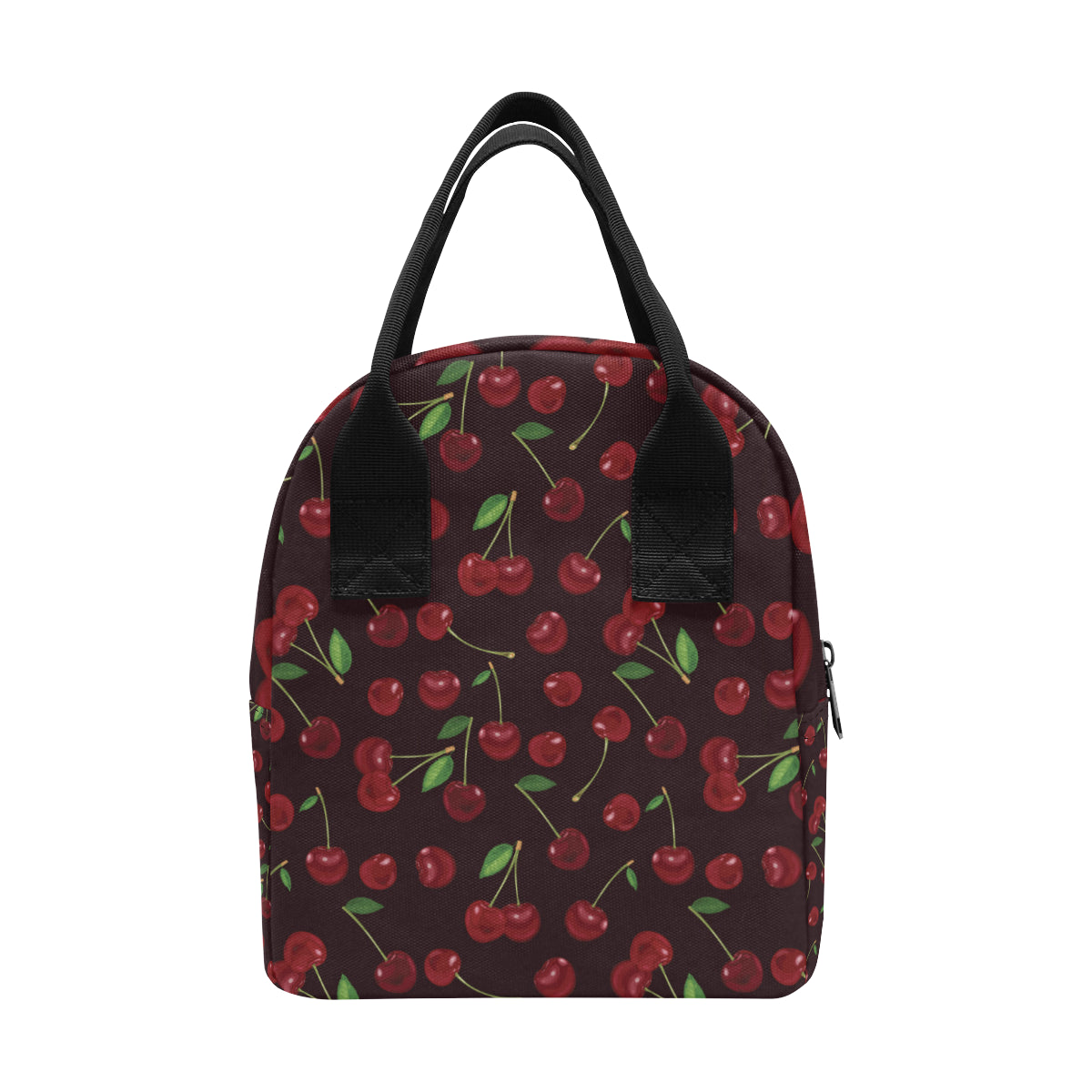 Cherry Fresh Pattern Insulated Lunch Bag