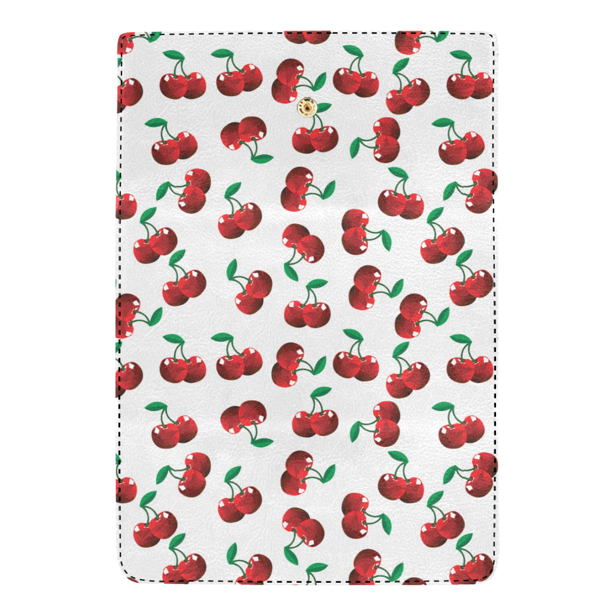 Cherry Pattern Print Design 01 Women's Trifold Wallet