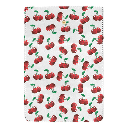 Cherry Pattern Print Design 01 Women's Trifold Wallet