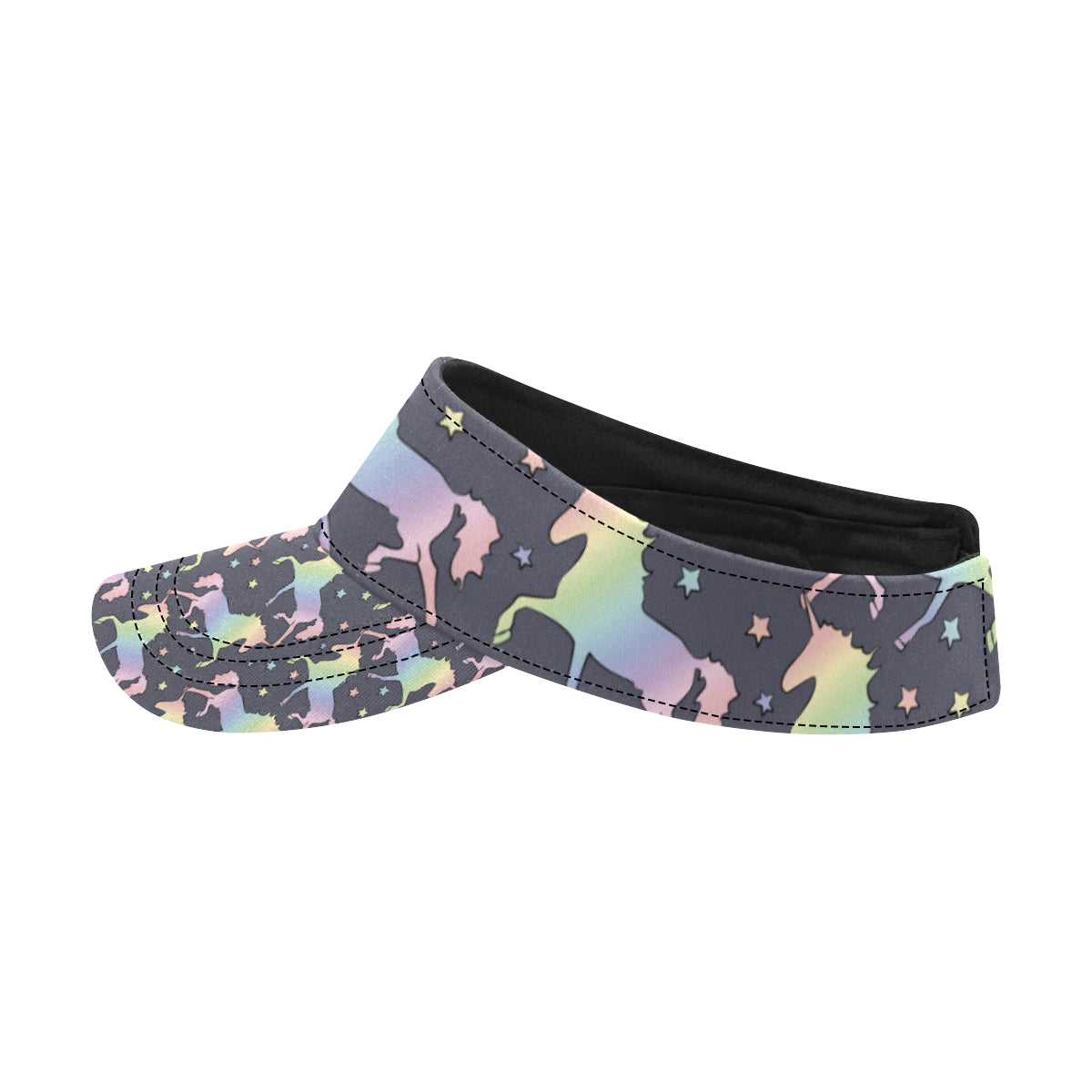 Rainbow Pattern Print Design A05 Unisex Sun Visor