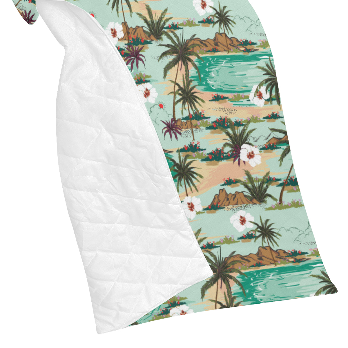 Pacific island Pattern Print Design A03 Premium Quilt
