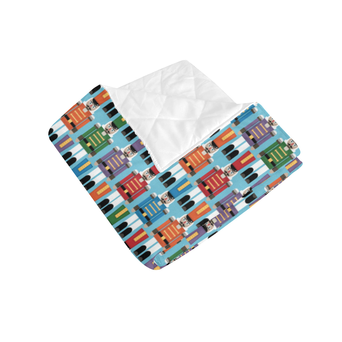 Nutcracker Pattern Print Design A02 Premium Quilt