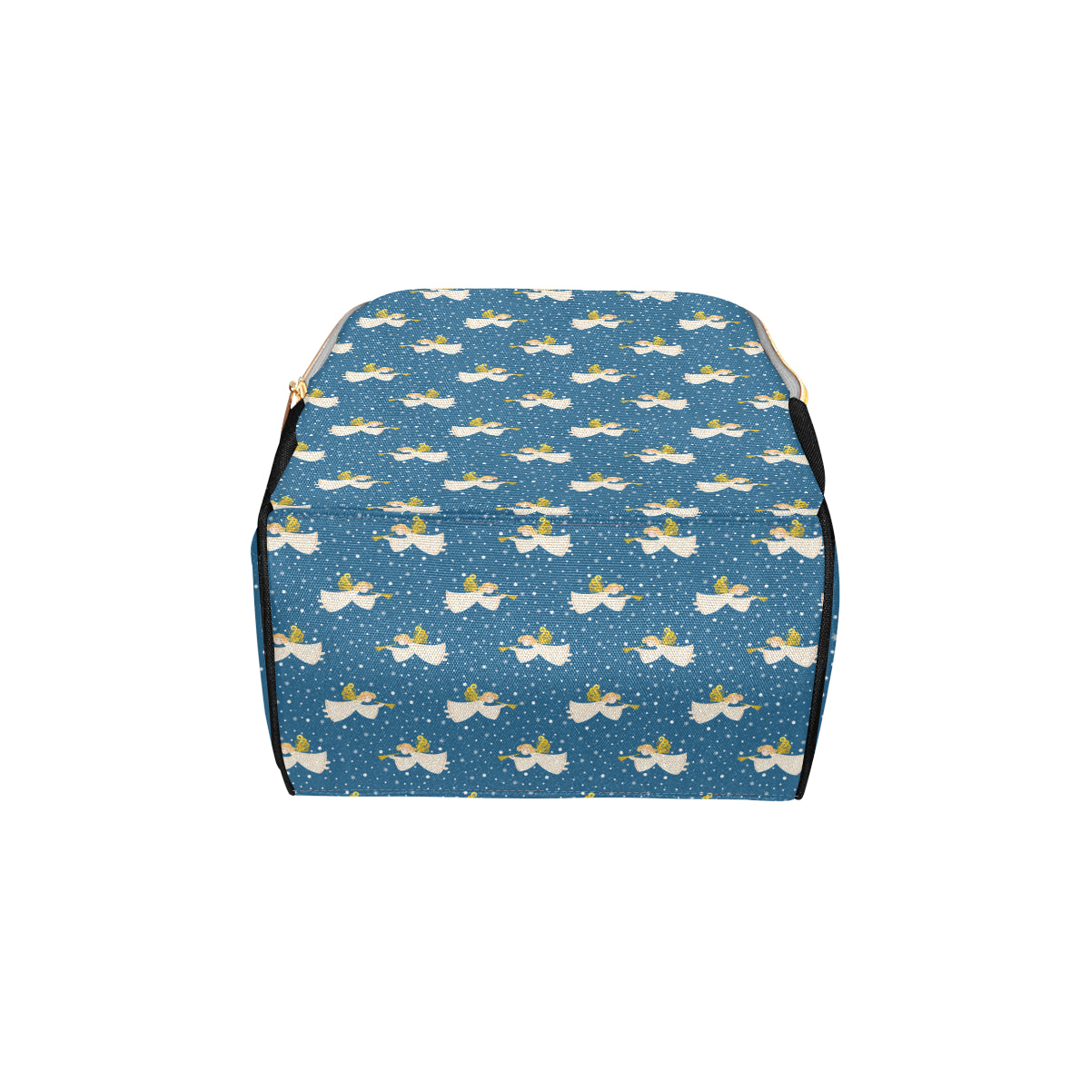 Angel Pattern Print Design 08 Diaper Bag Backpack