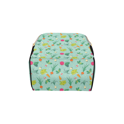 Radish Pattern Print Design A01 Diaper Bag Backpack