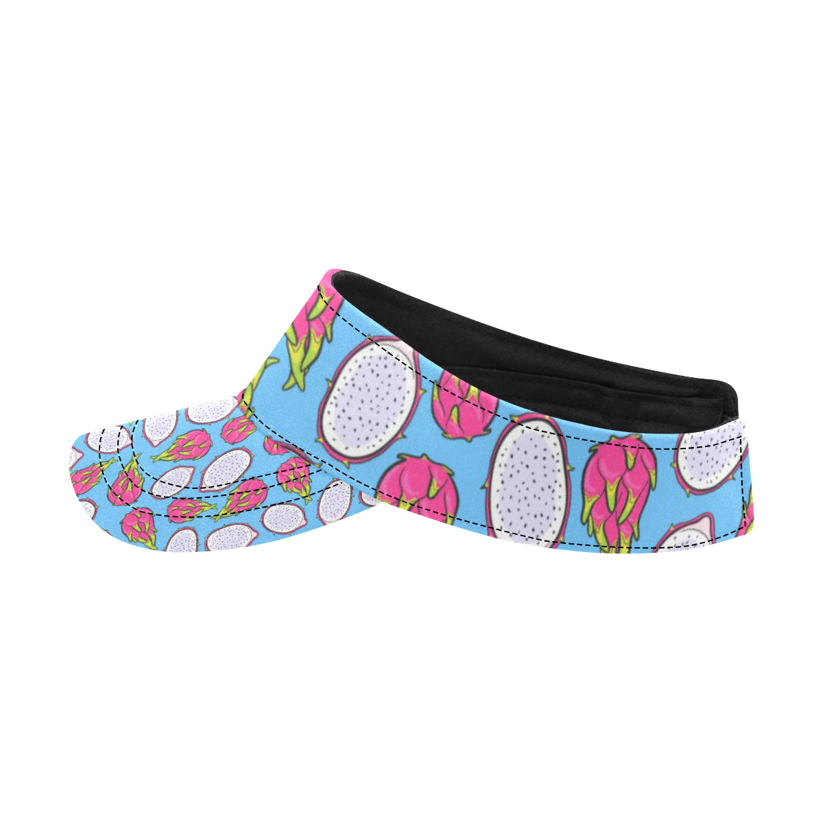 Dragonfruit Pattern Print Design DF04 Unisex Sun Visor