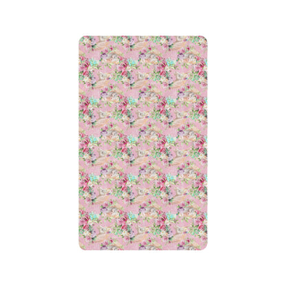 Unicorn Princess with Rose Rubber Doormat