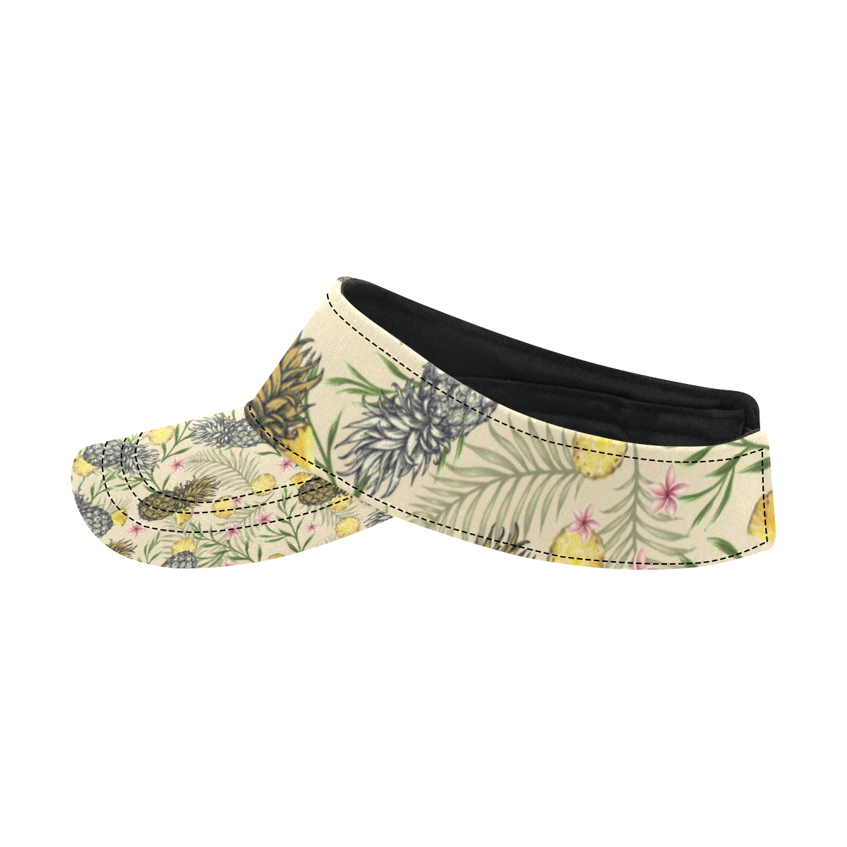 Pineapple Pattern Print Design PP012 Unisex Sun Visor