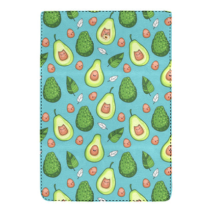 Avocado Pattern Print Design AC05 Women's Trifold Wallet