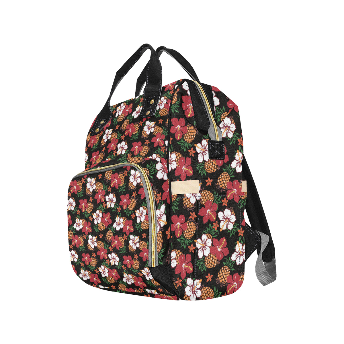 Hawaiian Themed Pattern Print Design H013 Diaper Bag Backpack