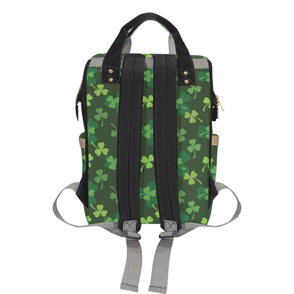 Irish Pattern Print Design 03 Diaper Bag Backpack