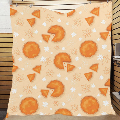 Pie Pattern Print Design A01 Premium Quilt