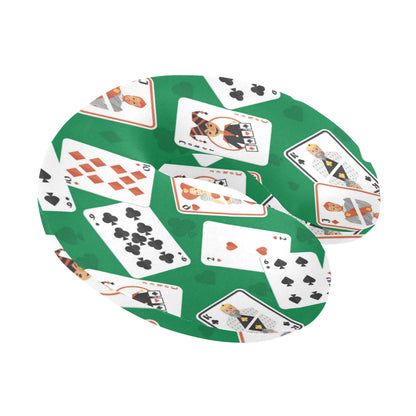 Poker Cards Pattern Print Design A03 U-Shaped Travel Neck Pillow