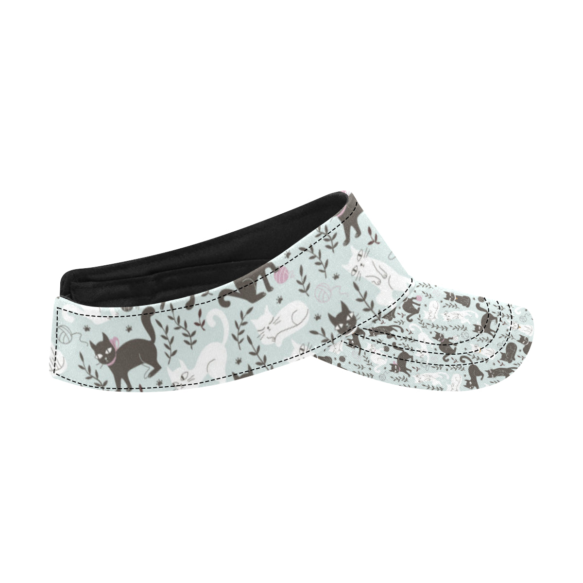 Cat Pattern Print Design 08 Unisex Sun Visor