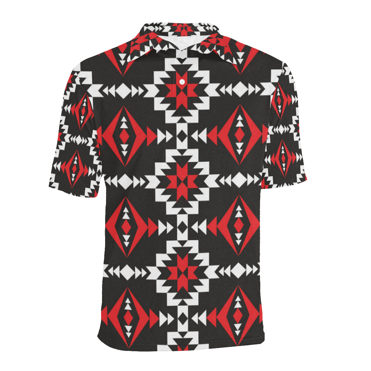 Navajo Pattern Print Design A02 Men Polo Shirt