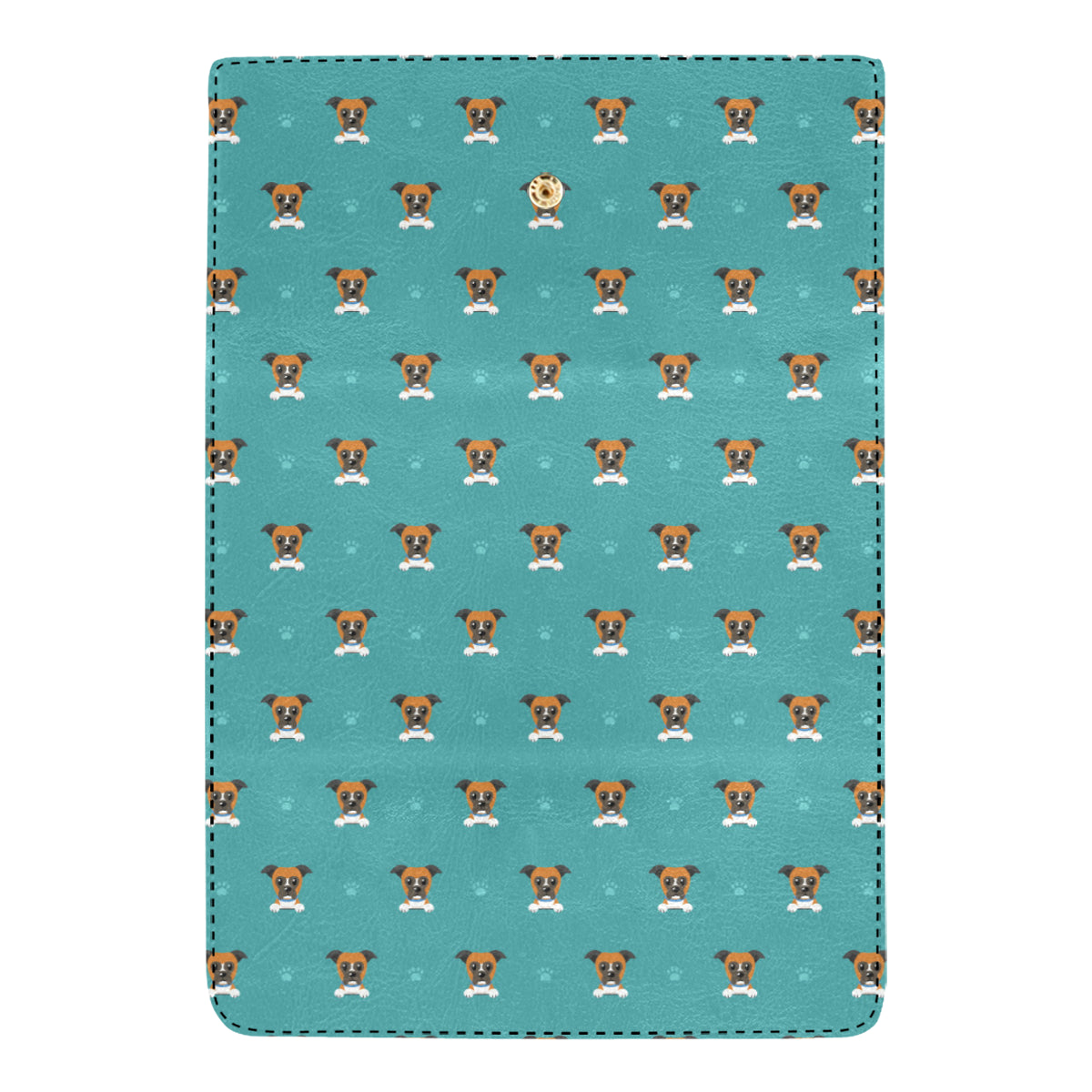 Boxers Pattern Print Design 03 Women's Trifold Wallet