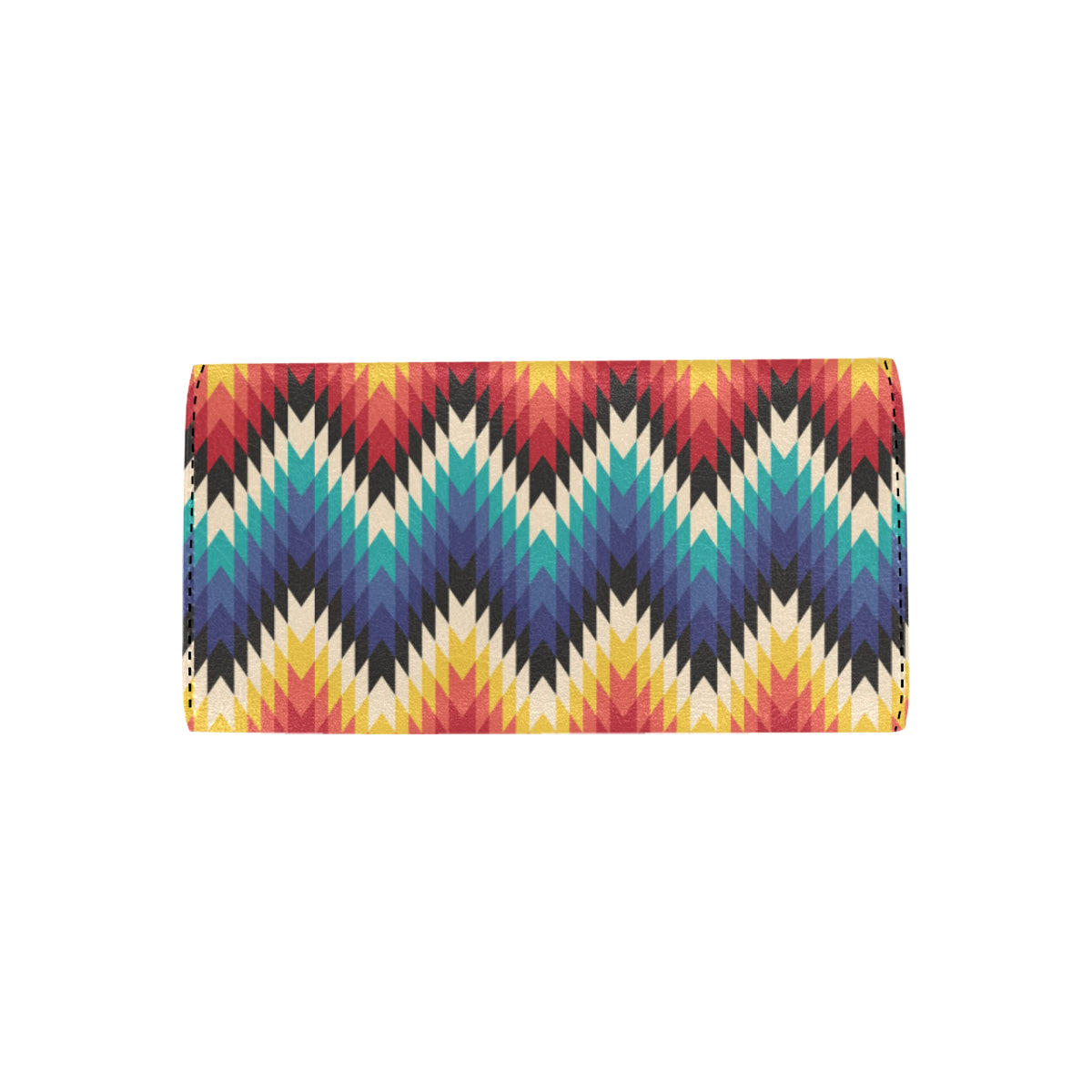 Tribal Aztec Women's Trifold Wallet