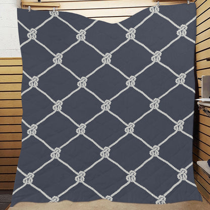 Rope Pattern Print Design A02 Premium Quilt